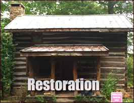 Historic Log Cabin Restoration  Greene County, Ohio